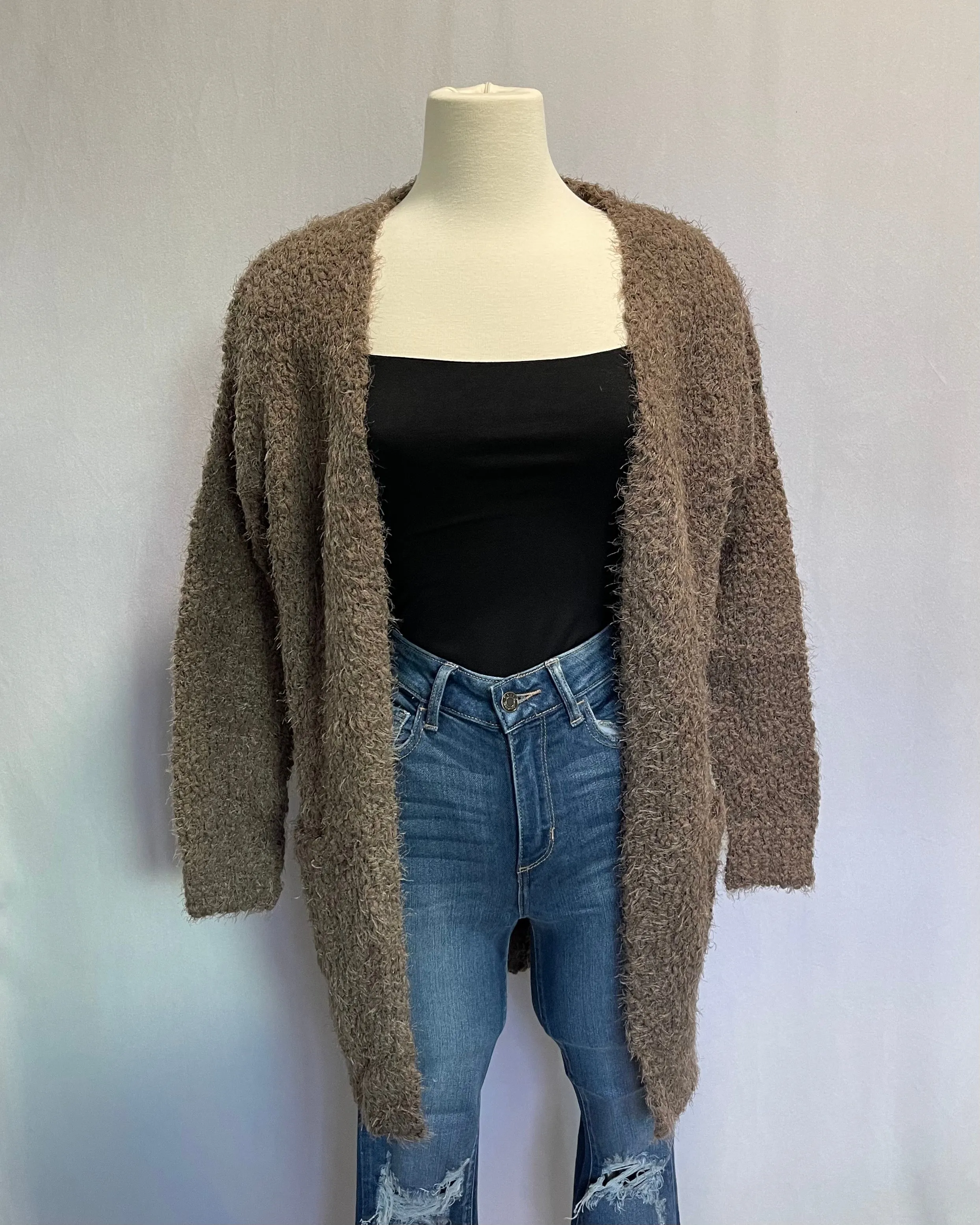 Savannah Cardigan (Coco Brown)