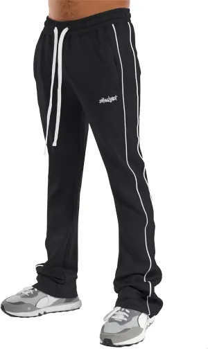 SCREENSHOT Track Pants 3202 Mens Streetwear Premium Stacked Flare Fit Urban Track Pants Workout Athletic Bottoms