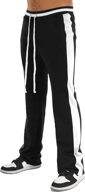 SCREENSHOT Track Pants 3202 Mens Streetwear Premium Stacked Flare Fit Urban Track Pants Workout Athletic Bottoms