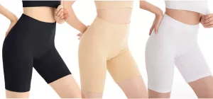Seamless Slip Shorts Women's Smooth Slip Panties for Under Dresses Shapewear Shorts