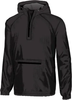 Southern Couture Quarter Zip Nylon Fabric Wind Breaker Pullover