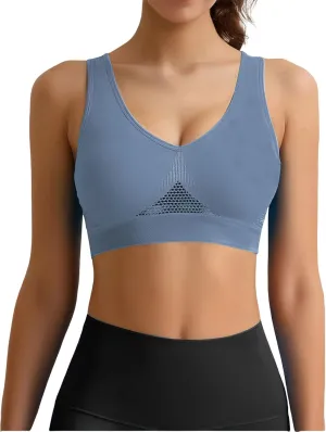 Sports Bras for Women Breathable Anti-Sagging Breasts Bra Summer Ultra-Thin Comfort Cool Liftup Air Underwear Bralette