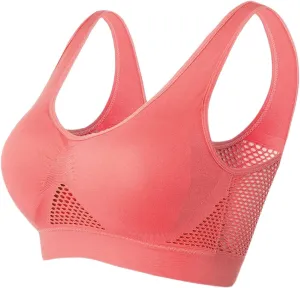 Sports Bras for Women Breathable Anti-Sagging Breasts Bra Summer Ultra-Thin Comfort Cool Liftup Air Underwear Bralette