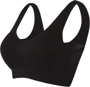 Sports Bras for Women Breathable Anti-Sagging Breasts Bra Summer Ultra-Thin Comfort Cool Liftup Air Underwear Bralette