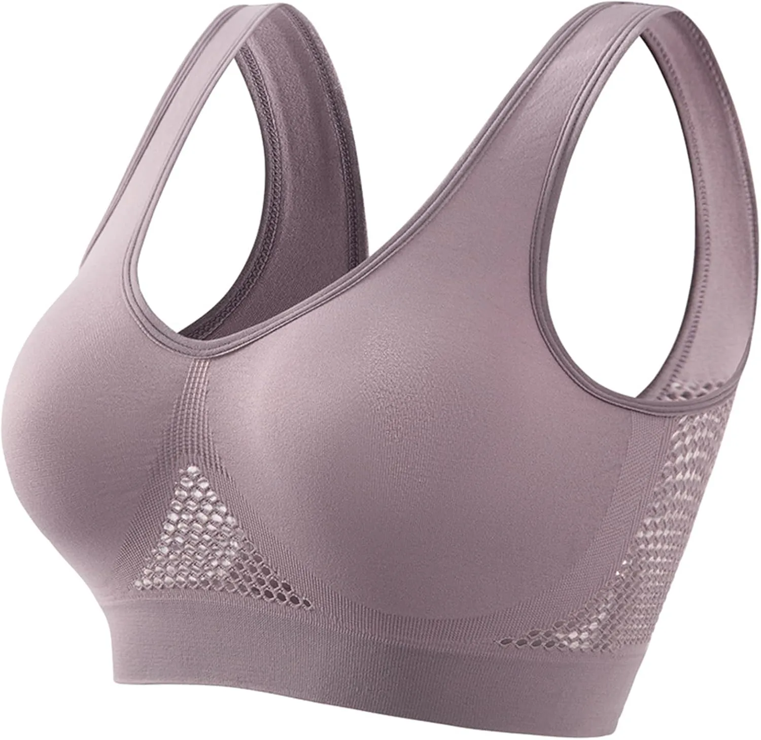 Sports Bras for Women Breathable Cool Liftup Air Bra High Support Full Coverage Bras Push Up Yoga Bras No Underwire Bra