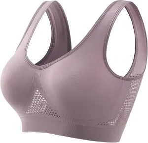 Sports Bras for Women Breathable Cool Liftup Air Bra High Support Full Coverage Bras Push Up Yoga Bras No Underwire Bra