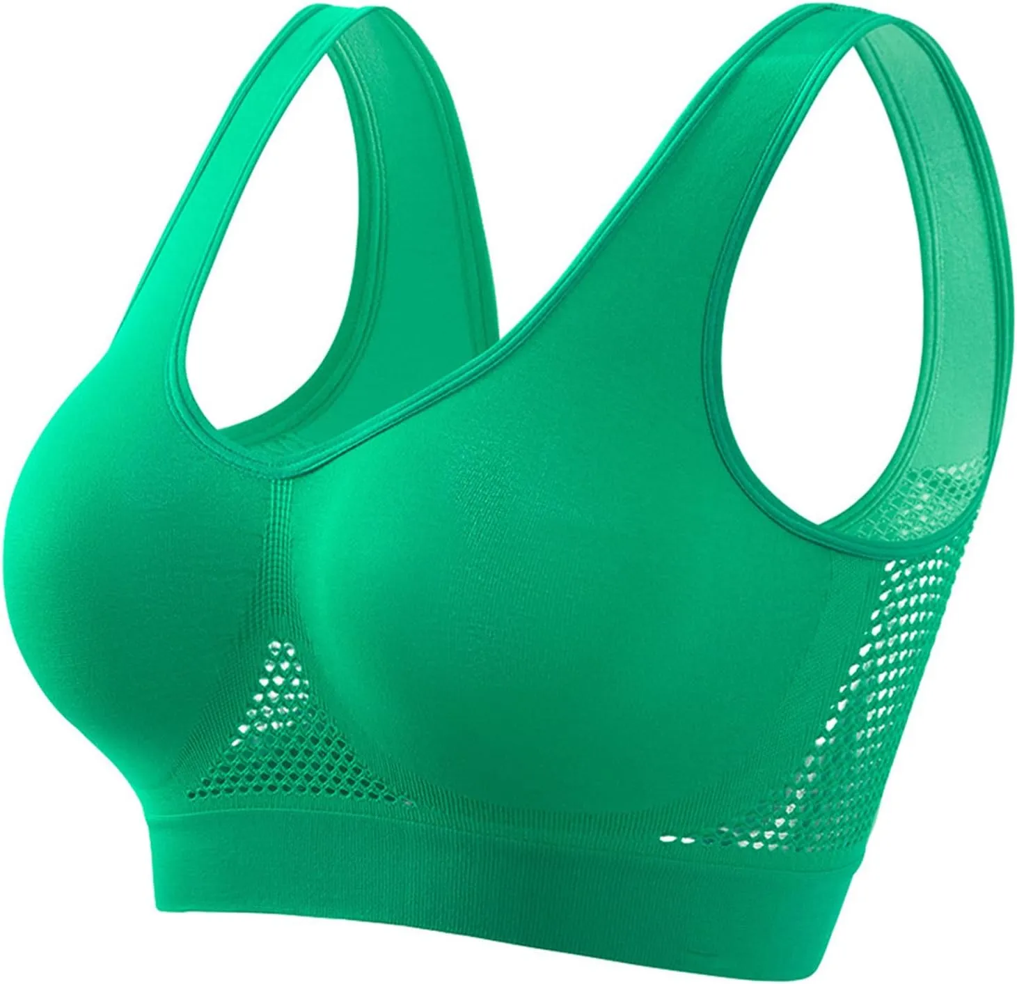 Sports Bras for Womens Racerback Sports Bra Stretchy Yoga Sports Bras Workout Tops Active Sleep Bras