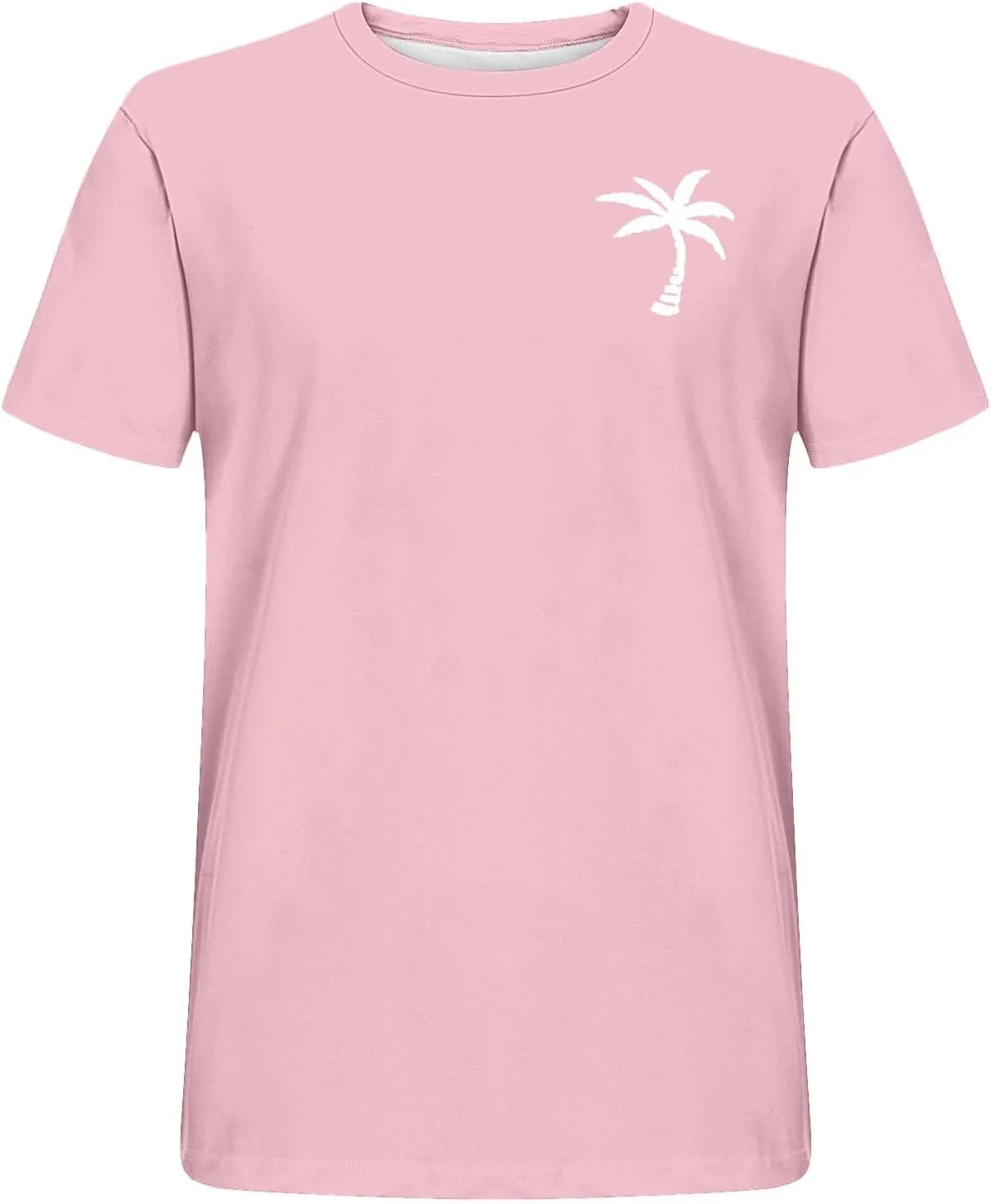 Summer Short Sleeve T Shirts for Men 2025 Business Casual Tops Fashion Vacation Clothes Graphic Tees