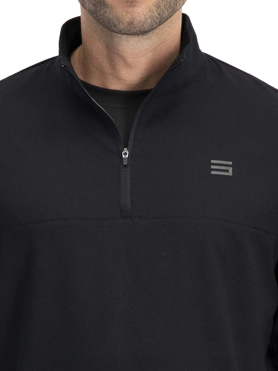 Three Sixty Six Mens Windbreaker Jackets - Zippered Golf Wind Breaker Jacket - Vented, Dry Fit