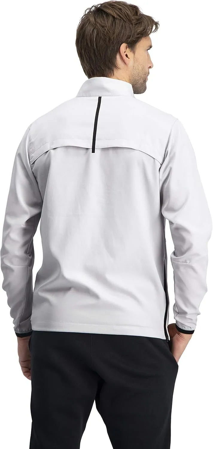 Three Sixty Six Mens Windbreaker Jackets - Zippered Golf Wind Breaker Jacket - Vented, Dry Fit