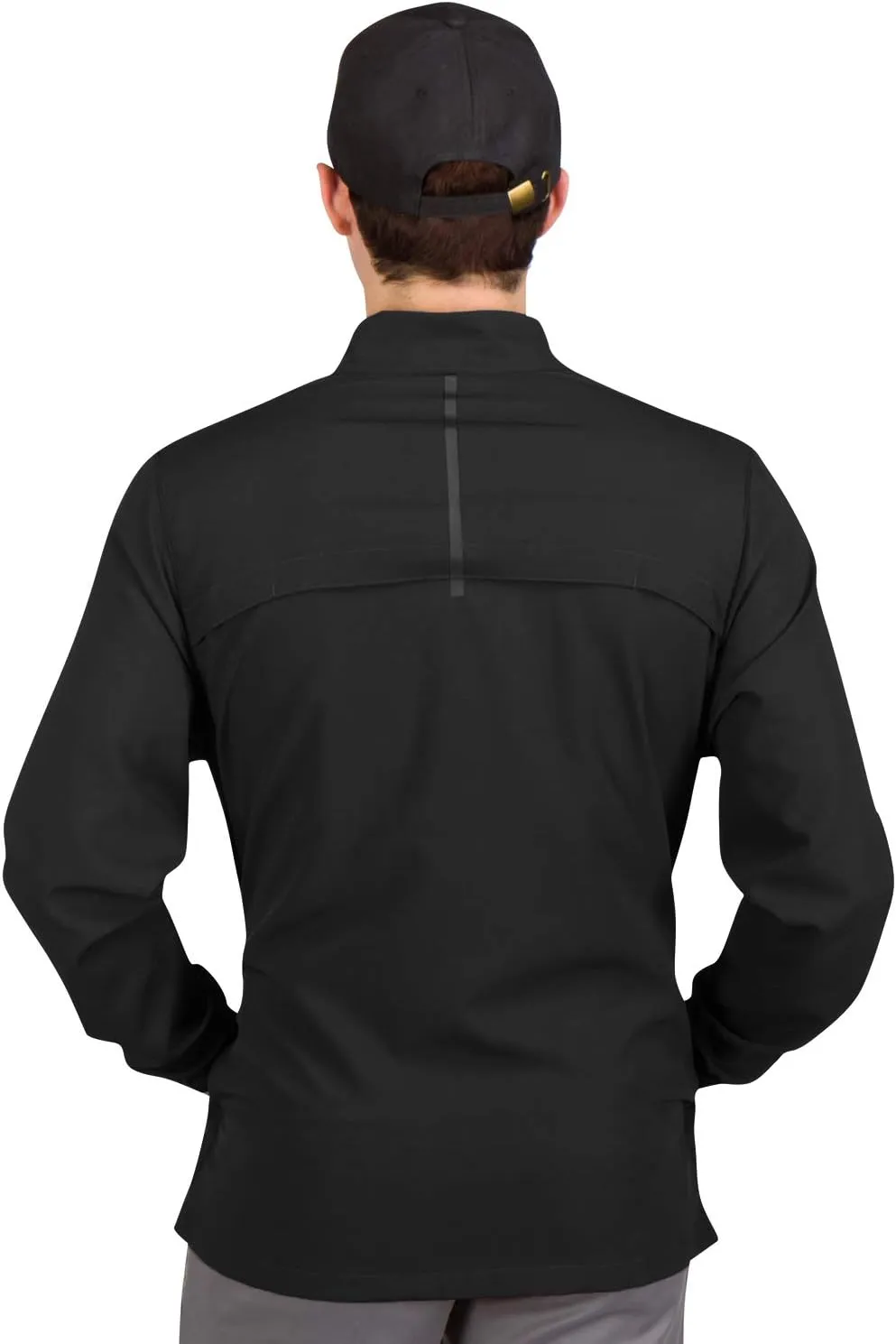 Three Sixty Six Mens Windbreaker Jackets - Zippered Golf Wind Breaker Jacket - Vented, Dry Fit