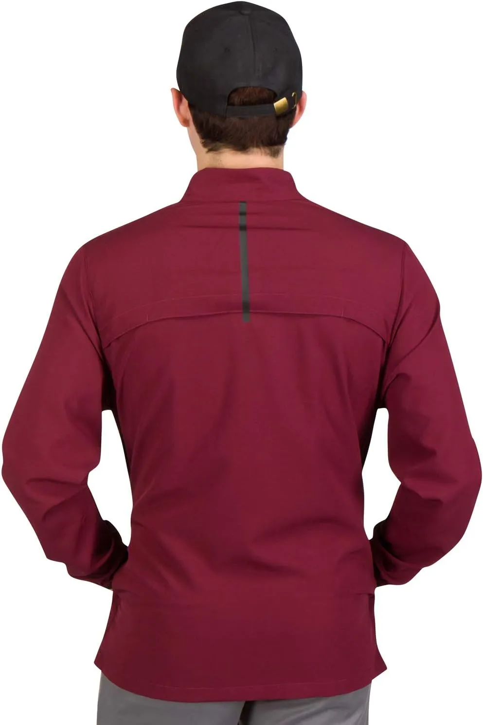 Three Sixty Six Mens Windbreaker Jackets - Zippered Golf Wind Breaker Jacket - Vented, Dry Fit