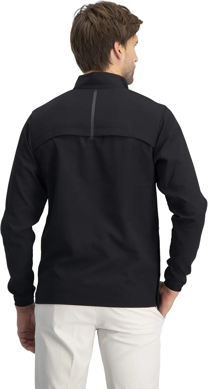 Three Sixty Six Mens Windbreaker Jackets - Zippered Golf Wind Breaker Jacket - Vented, Dry Fit