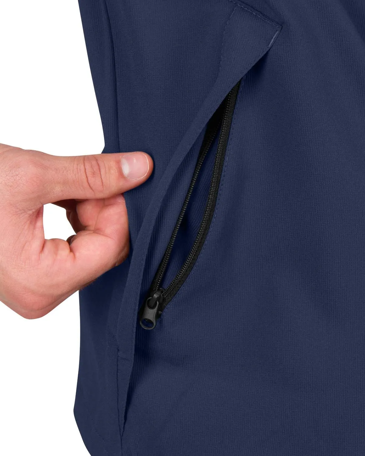 Three Sixty Six Mens Windbreaker Jackets - Zippered Golf Wind Breaker Jacket - Vented, Dry Fit