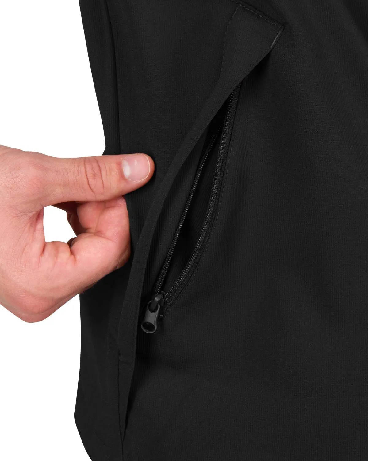 Three Sixty Six Mens Windbreaker Jackets - Zippered Golf Wind Breaker Jacket - Vented, Dry Fit