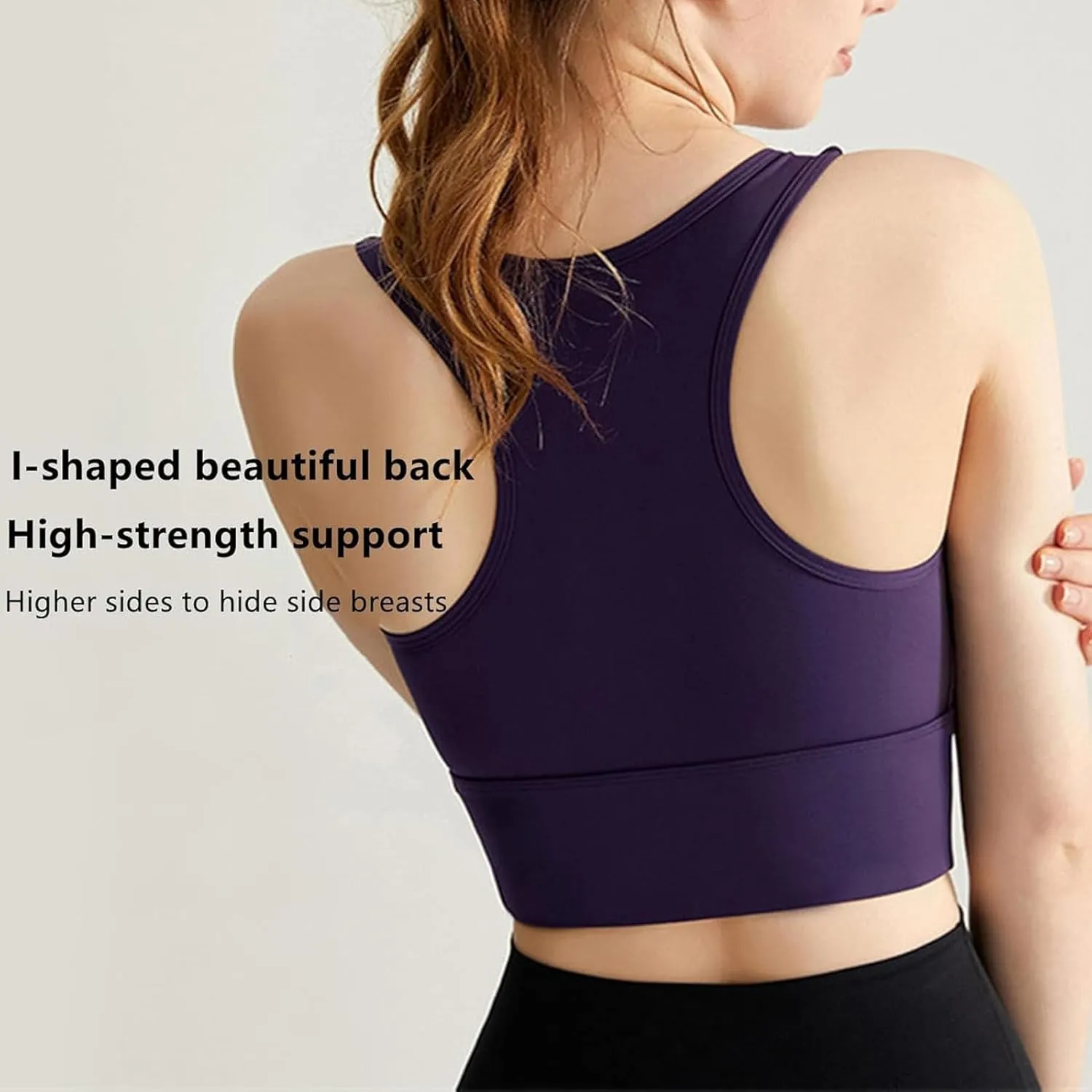 Upright Posture Corrector Sports Bra, Upright Sports Bra, One-Piece Cup Shockproof Sports Bras