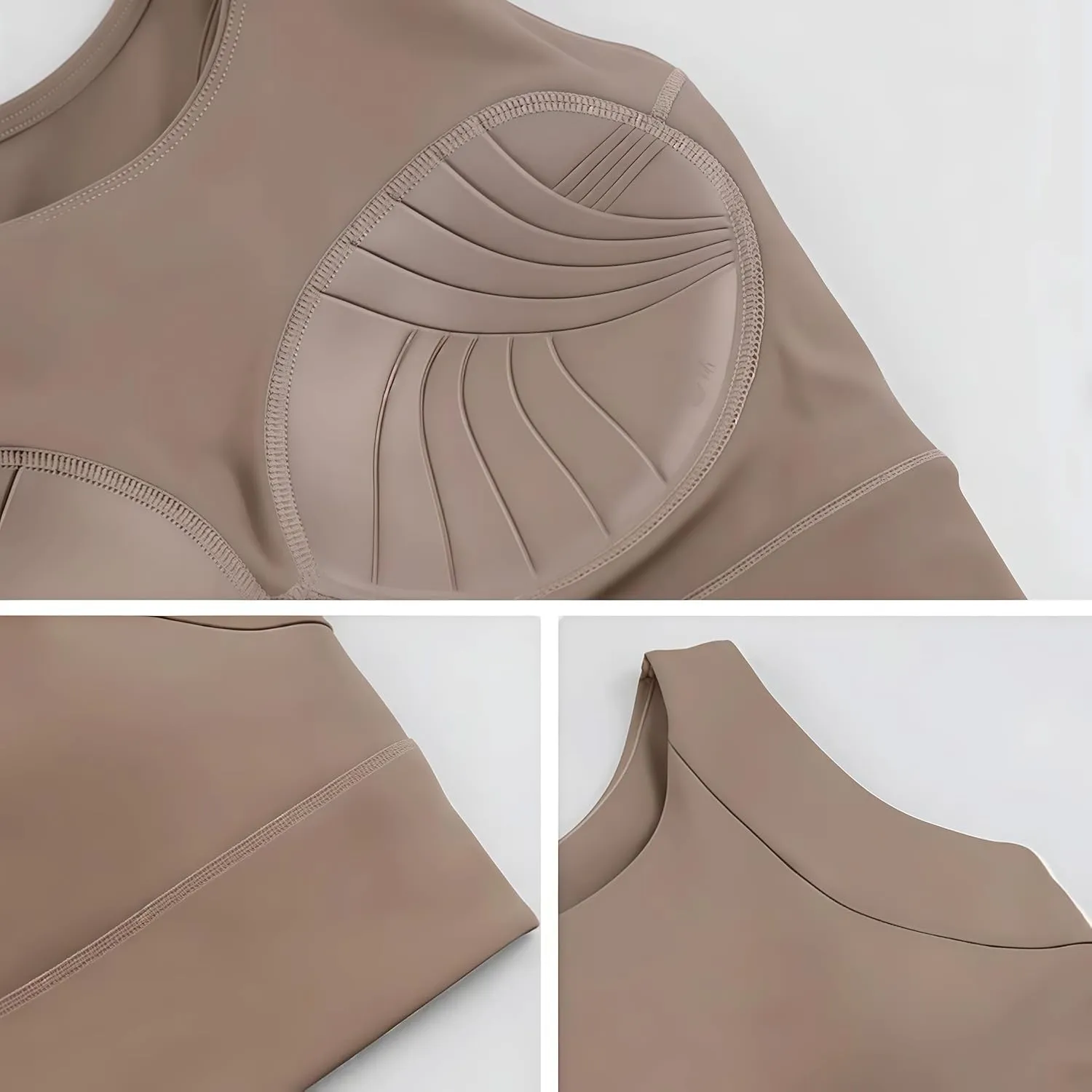 Upright Sports Bra, Upright Posture Corrector Sports Bra, Womens' Sports Bras Longline Wirefree Padded