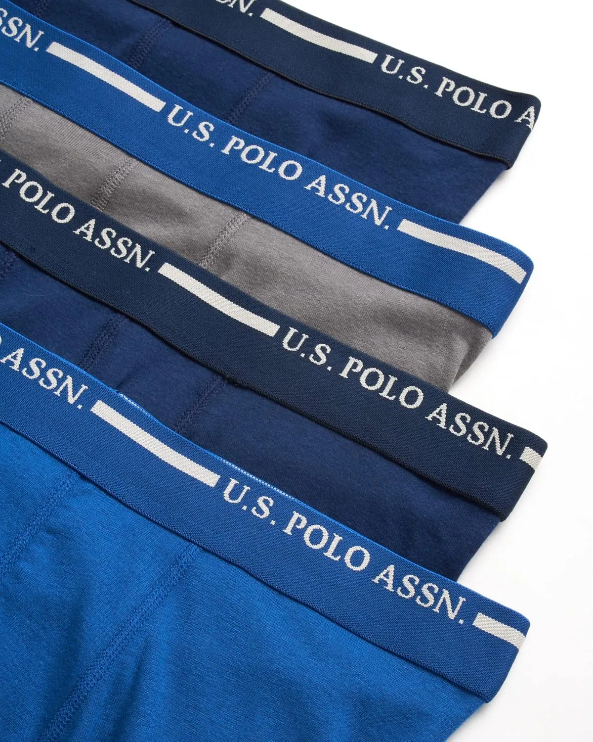 U.S. Polo Assn. Men's Underwear - Classic Boxer Briefs (4 Pack)