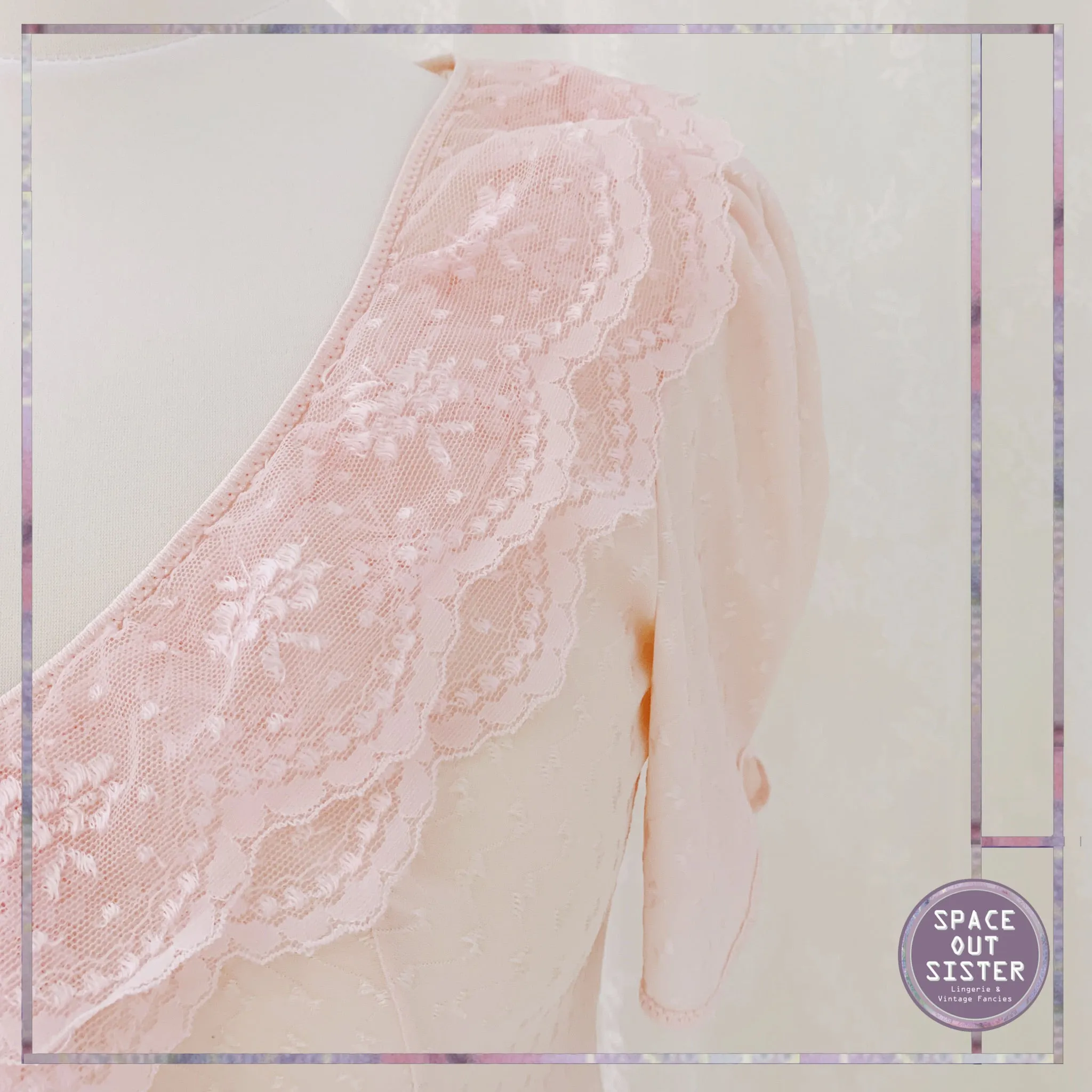 Vintage Rose Petal Nightgown
