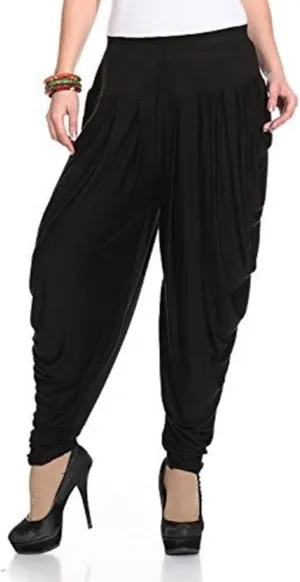 Viscose Relaxed Yoga Fitness Active and Dance Wear Dhoti Pants for Women
