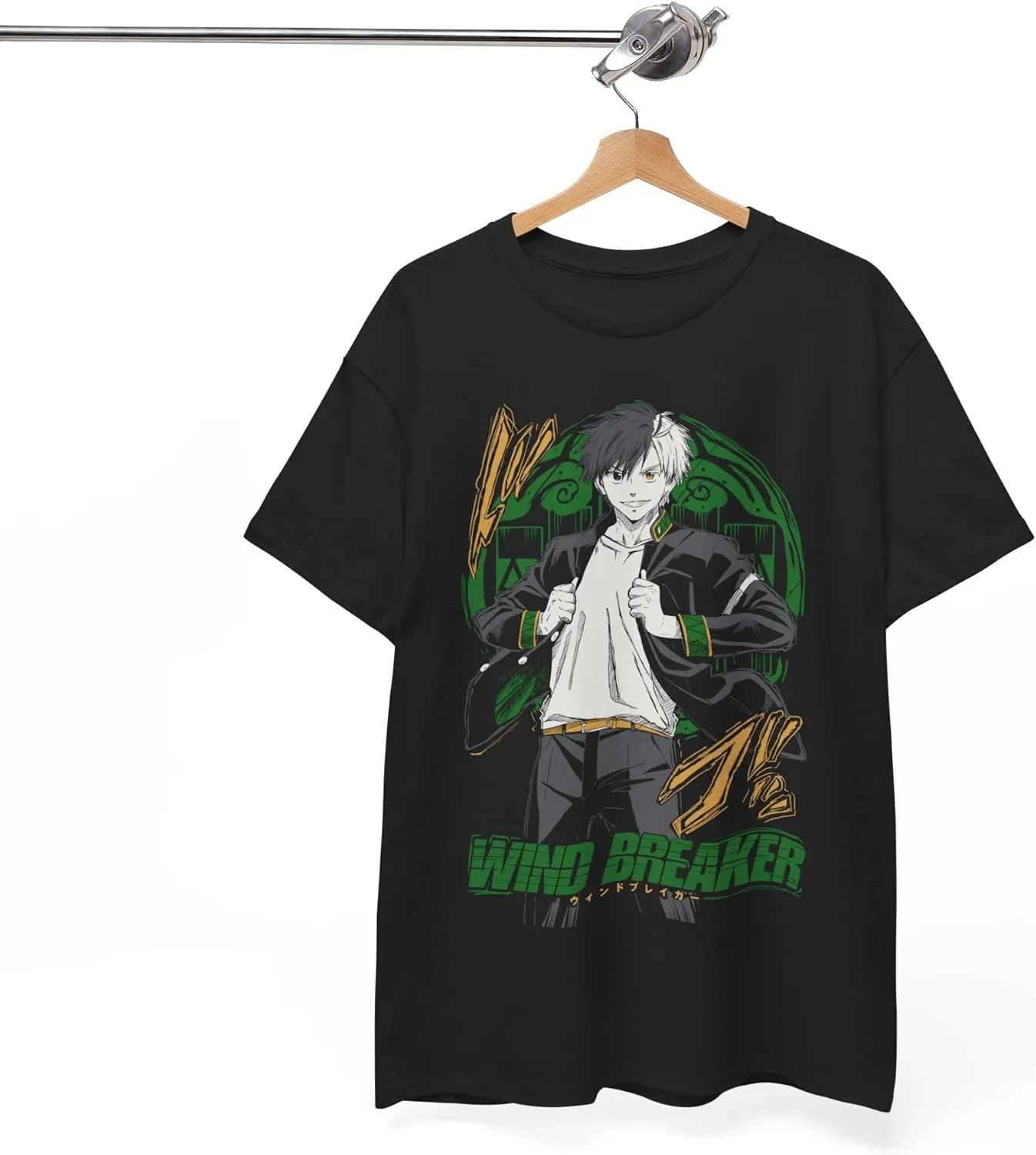 Wind Breaker Anime T-Shirt Merch Men Short Sleeve Women Tee Unisex