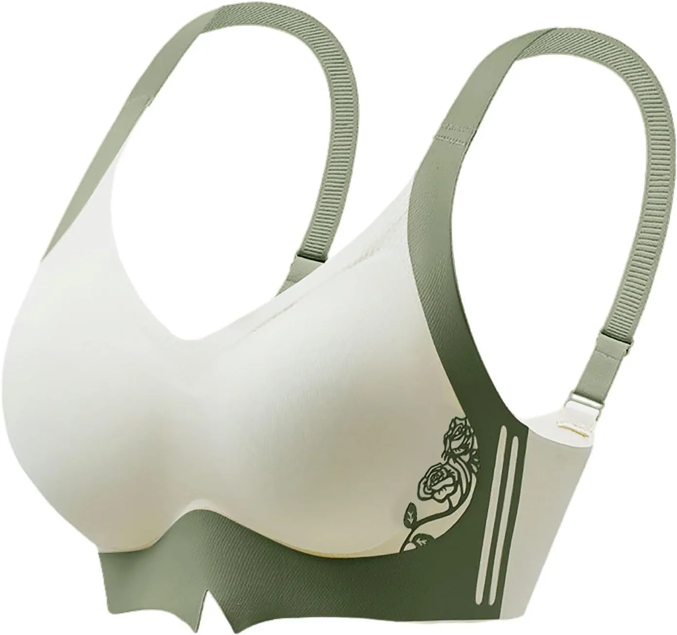 Wmstylist Powerful Push-Up Seamless Bra Full Coverage Seamless Bras for Everyday Sports Pushup Bra Wm Stylist Bras