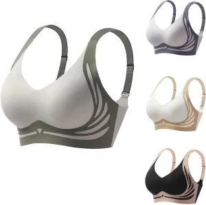 Wmstylist Powerful Push-Up Seamless Bra Full Coverage Seamless Bras for Everyday Sports Pushup Bra Wm Stylist Bras