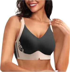 Wmstylist Powerful Push-Up Seamless Bra Full Coverage Seamless Bras for Everyday Sports Pushup Bra Wm Stylist Bras