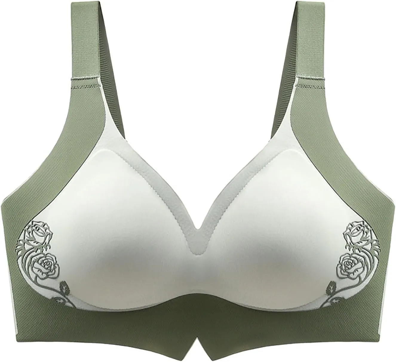 Wmstylist Powerful Push-Up Seamless Bra Full Coverage Seamless Bras for Everyday Sports Pushup Bra Wm Stylist Bras