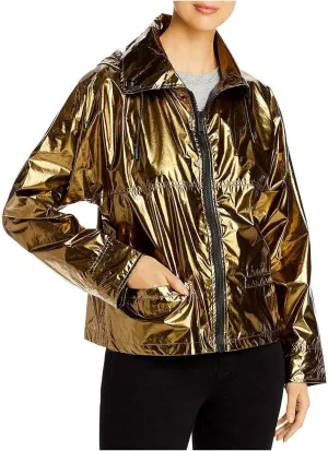 Womens Gold Wind Breaker Jacket 36