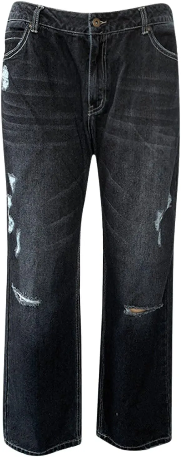 Womens Jeans Up Pants Jeans Mid Womens Poket Lace Denim Casual Women's Jeans Plus Size Skinny Jeans for Women Jeans