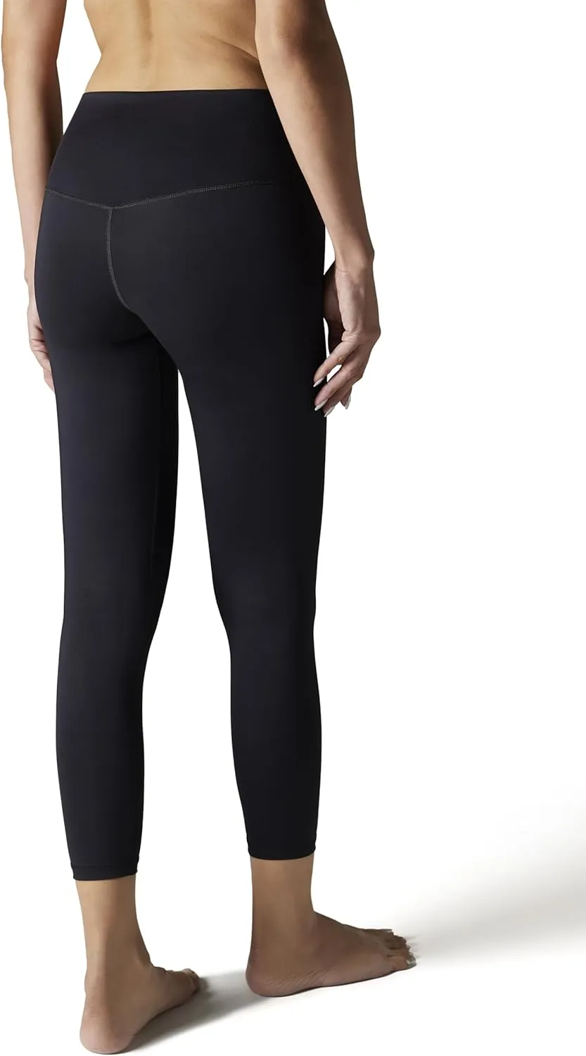 Women's Leggings, 25 inch Inseam, Black, for Everyday wear, Gym, and Yoga.