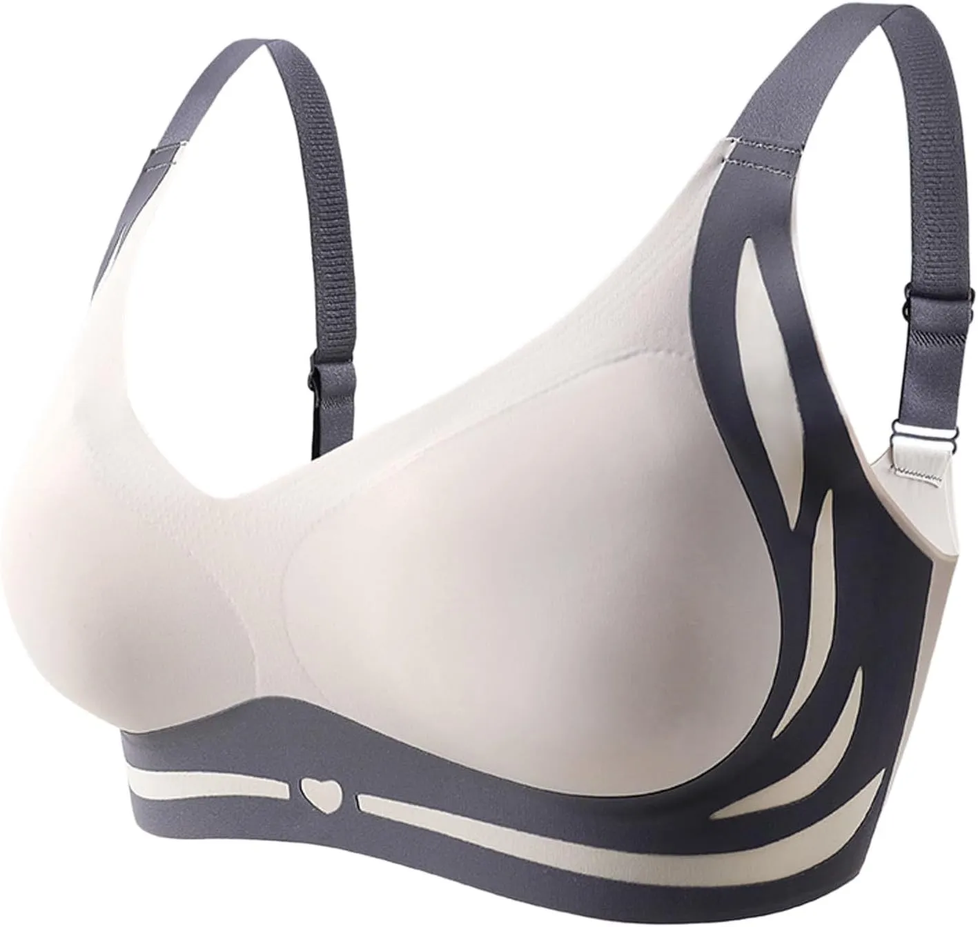 Womens Seamless Wireless Bra Push up Full Coverage Super Gather Bralette No Underwire Anti Sagging Comfortable Everyday Bras