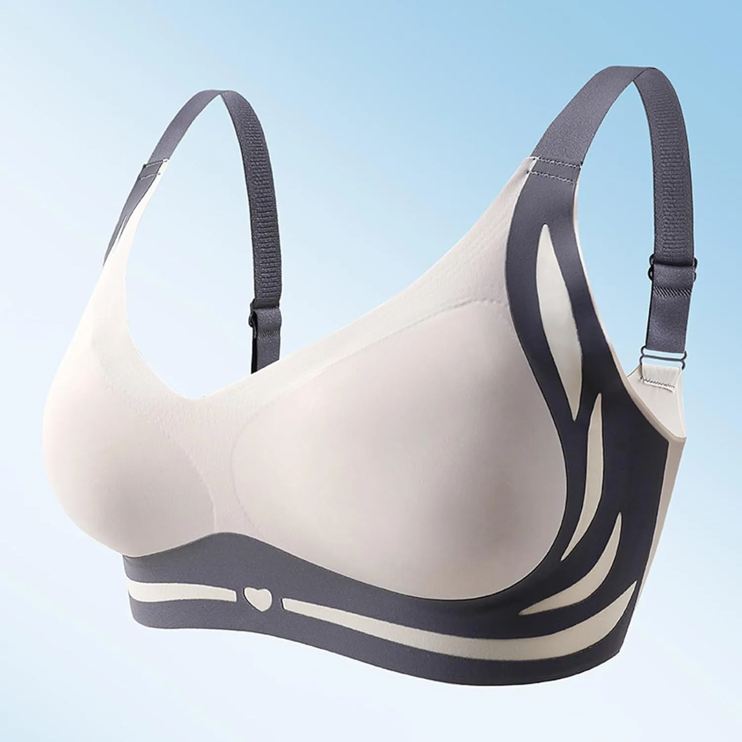 Womens Seamless Wireless Bra Push up Full Coverage Super Gather Bralette No Underwire Anti Sagging Comfortable Everyday Bras
