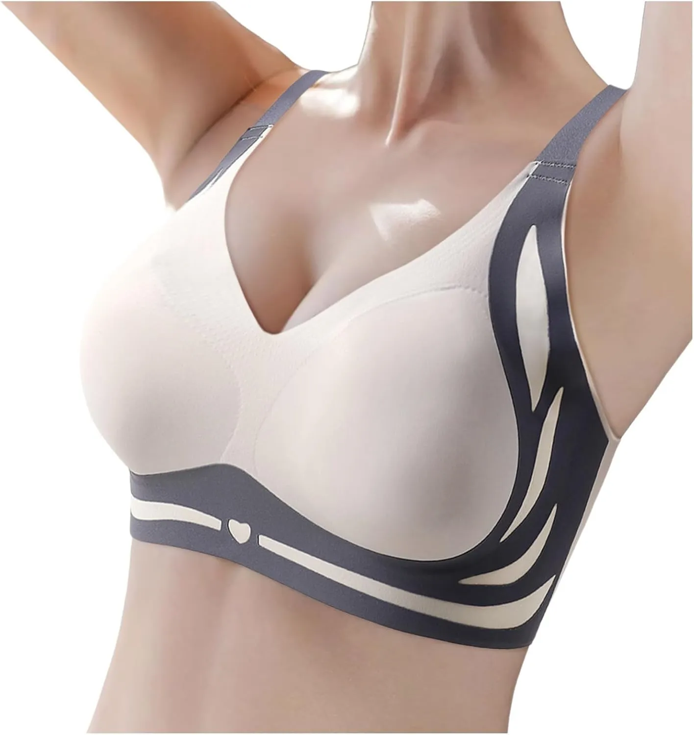 Womens Seamless Wireless Bra Push up Full Coverage Super Gather Bralette No Underwire Anti Sagging Comfortable Everyday Bras