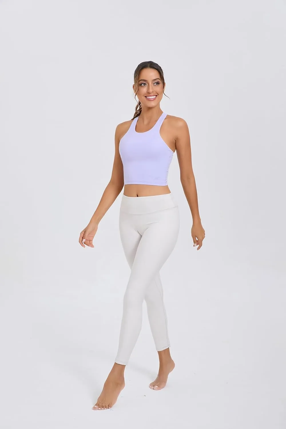 Women's Sports Bra Set  Longline & Crisscross Style  Comfortable, Supportive Activewear for Fitness and Everyday Wear