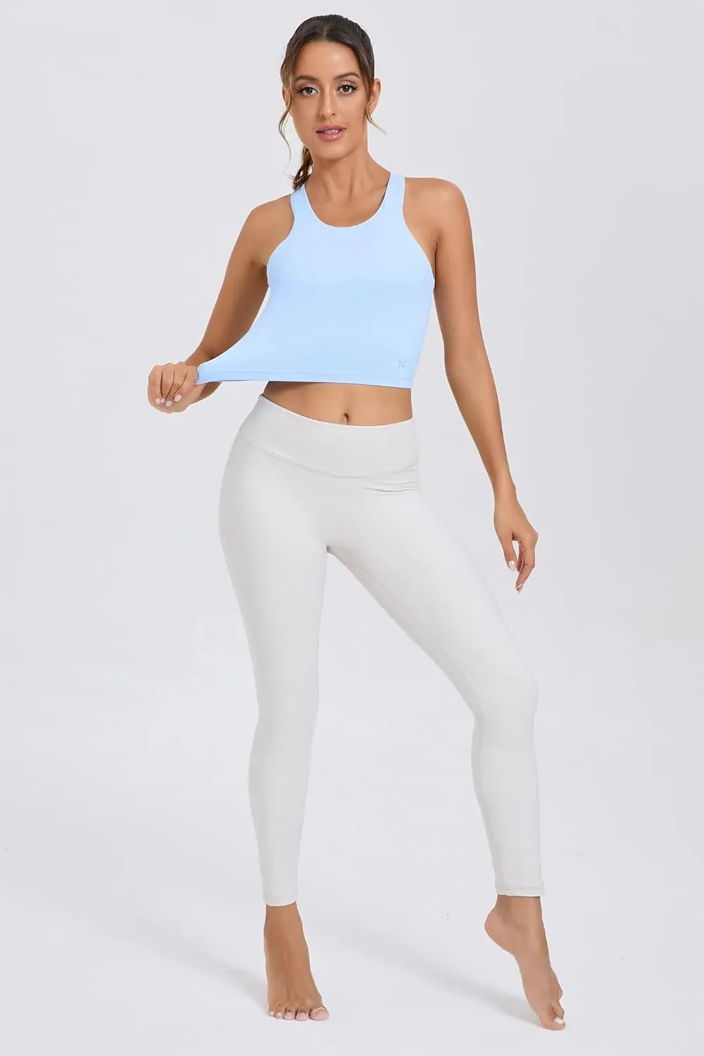 Women's Sports Bra Set  Longline & Crisscross Style  Comfortable, Supportive Activewear for Fitness and Everyday Wear