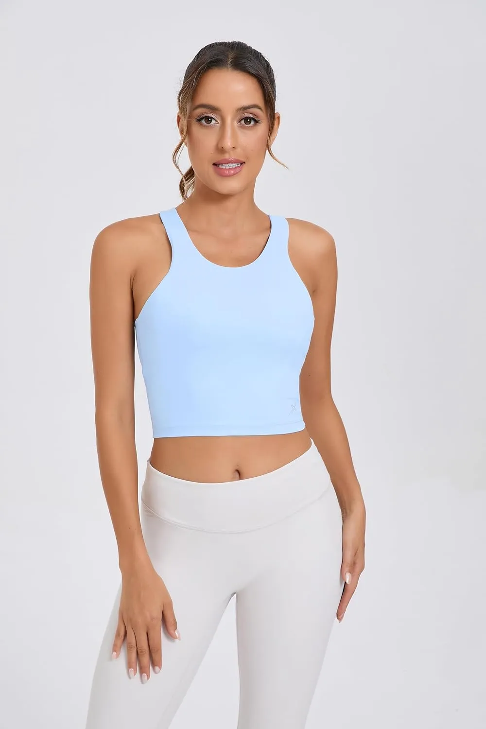Women's Sports Bra Set  Longline & Crisscross Style  Comfortable, Supportive Activewear for Fitness and Everyday Wear