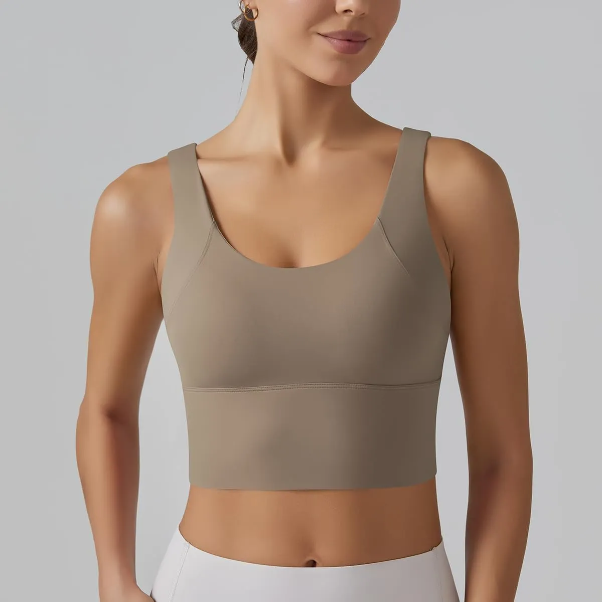 Women's Sports Bra,high Waist Yoga Bras for Women,V-Back Sports Bra with Padding,Suitable high Intensity Sports Bra