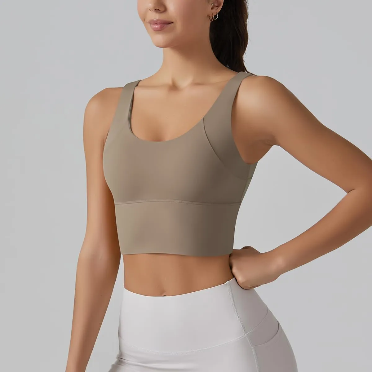 Women's Sports Bra,high Waist Yoga Bras for Women,V-Back Sports Bra with Padding,Suitable high Intensity Sports Bra