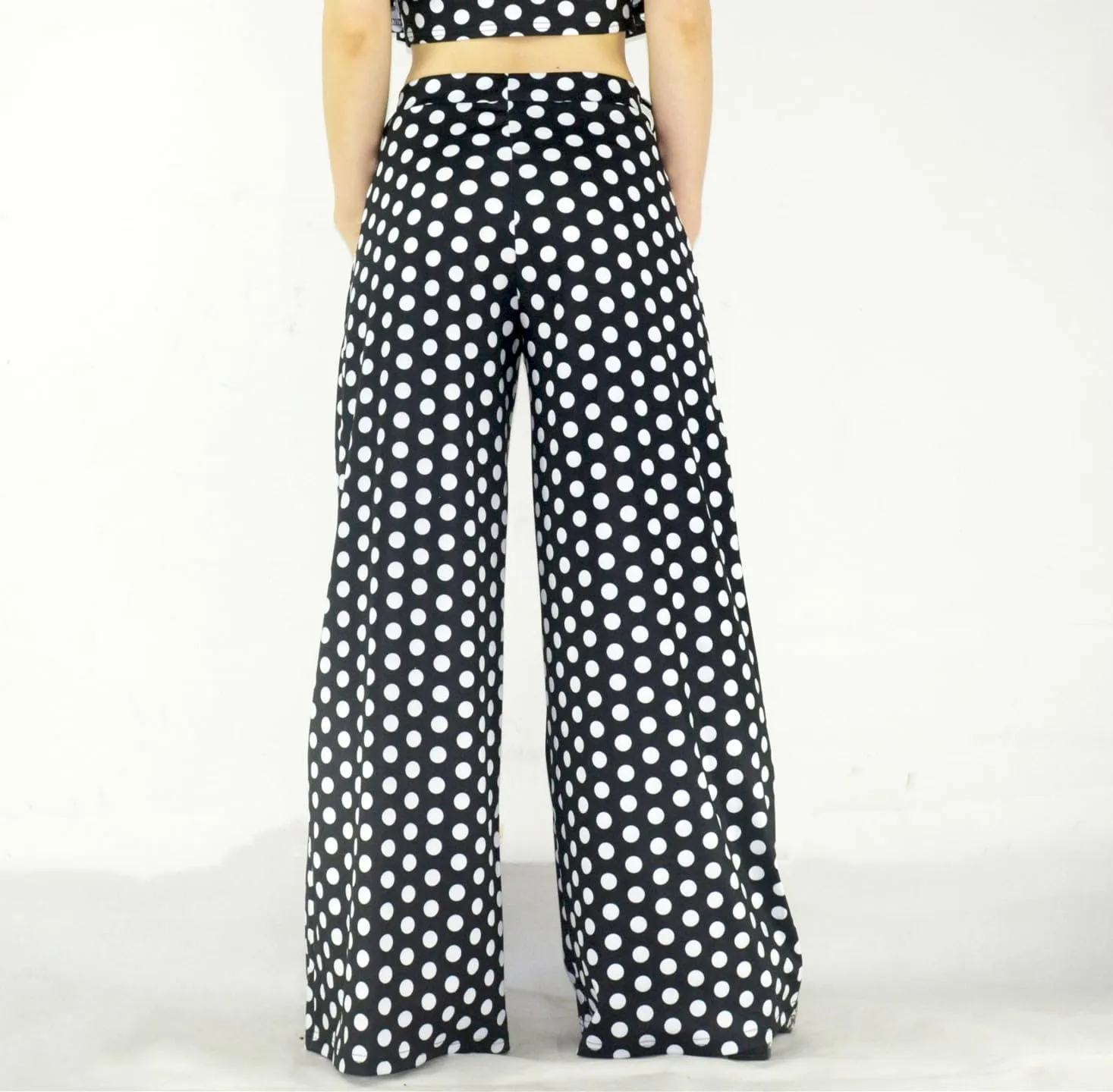 Women's Stretchy Wide Leg Long Palazzo Pants Yoga Comfy Casual Wear Trouser