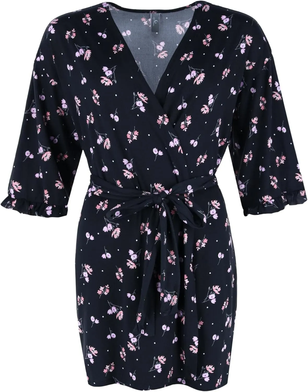 Women's Tank Top and Shorts with Robe Sleep Set