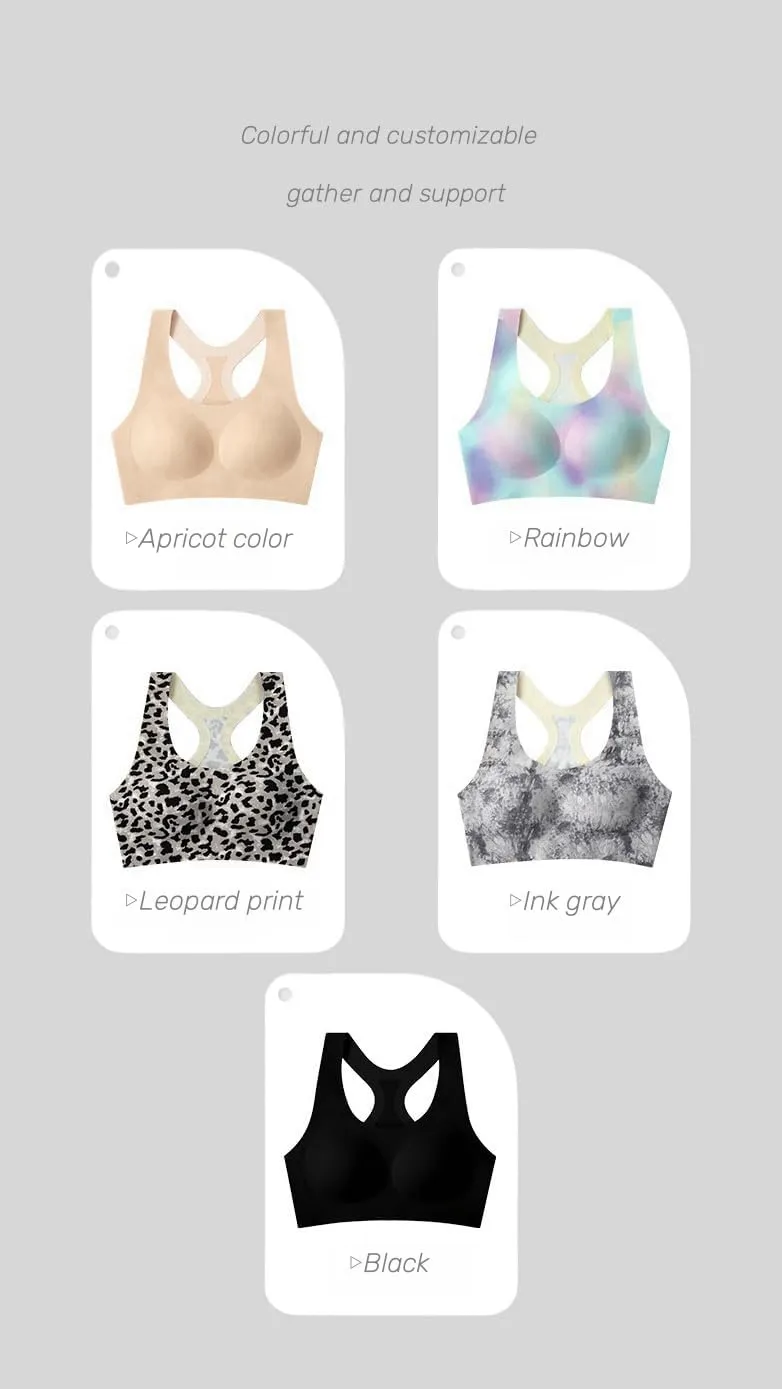 Women's Wide Strap Sports Bra, Multi-Scene Wear